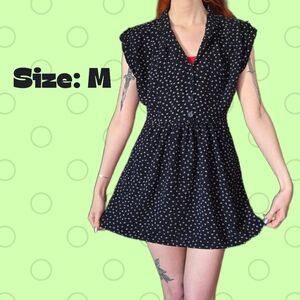 Forever 21 Navy and White Mini Dress